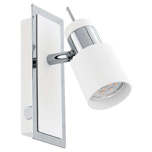 ***Davida Led 1 Lt S/Light 70mm White/Chrome