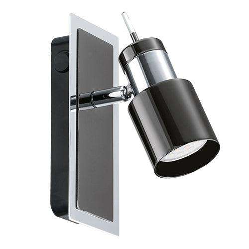 ***Davida Led 1 Lt S/Light 70mm Black/Chrome