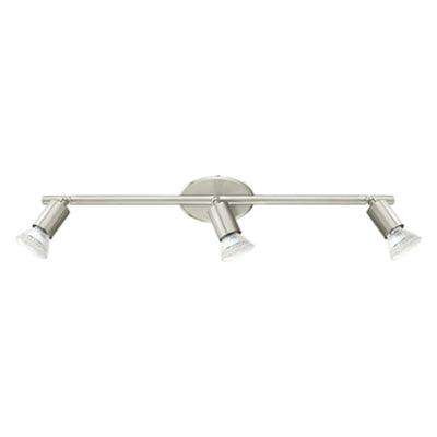 ***Buzz Led 3 Lt S/Light 485mm Satin Chrome