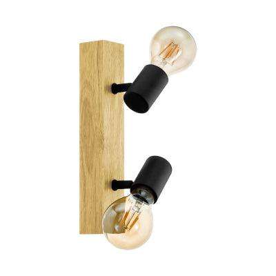 Townshend3 Bar 2 Lt S/Light 300mm Wood