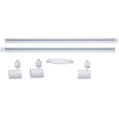 Elos 3 Lt Track Spotlight Kit White Gu10 3 X 5w