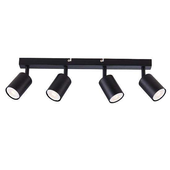 Urban Quadra S/Light Black Gu10 4x5w