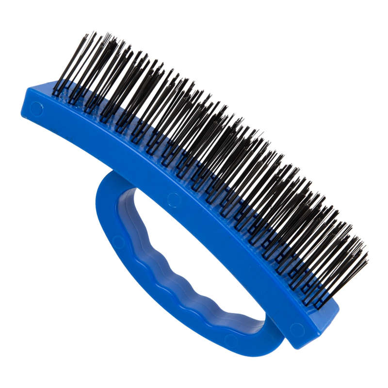 Strike Arc Wire Brush 4 Row Ss Bristle Poly Handle