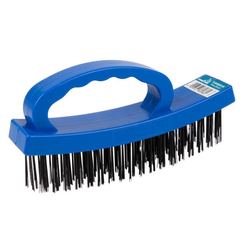 Strike Arc Wire Brush 4 Row Ss Bristle Poly Handle