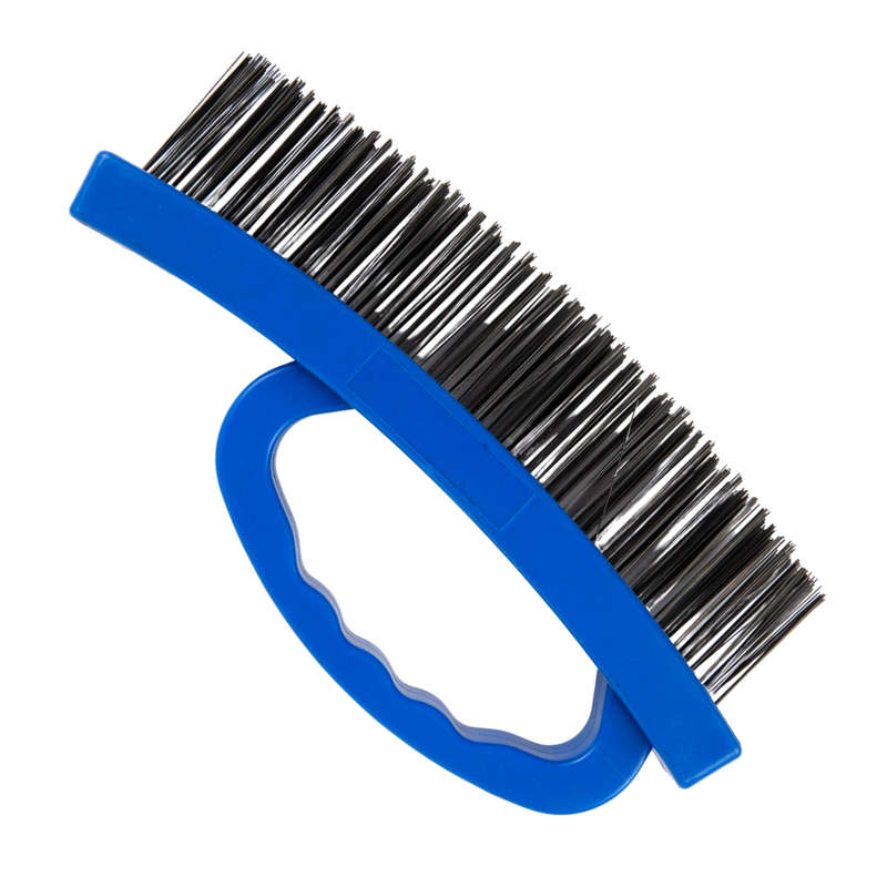 Strike Arc Wire Brush 4 Row Ss Bristle Poly Handle