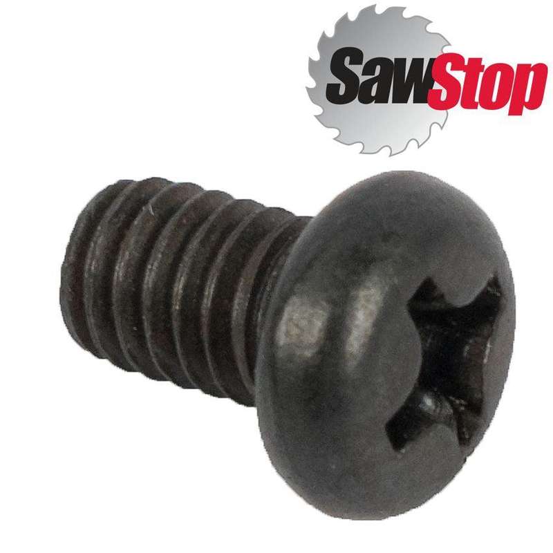 Sawstop P/Head Phillips Screw M4 X0.7 X6 Mm For Jss