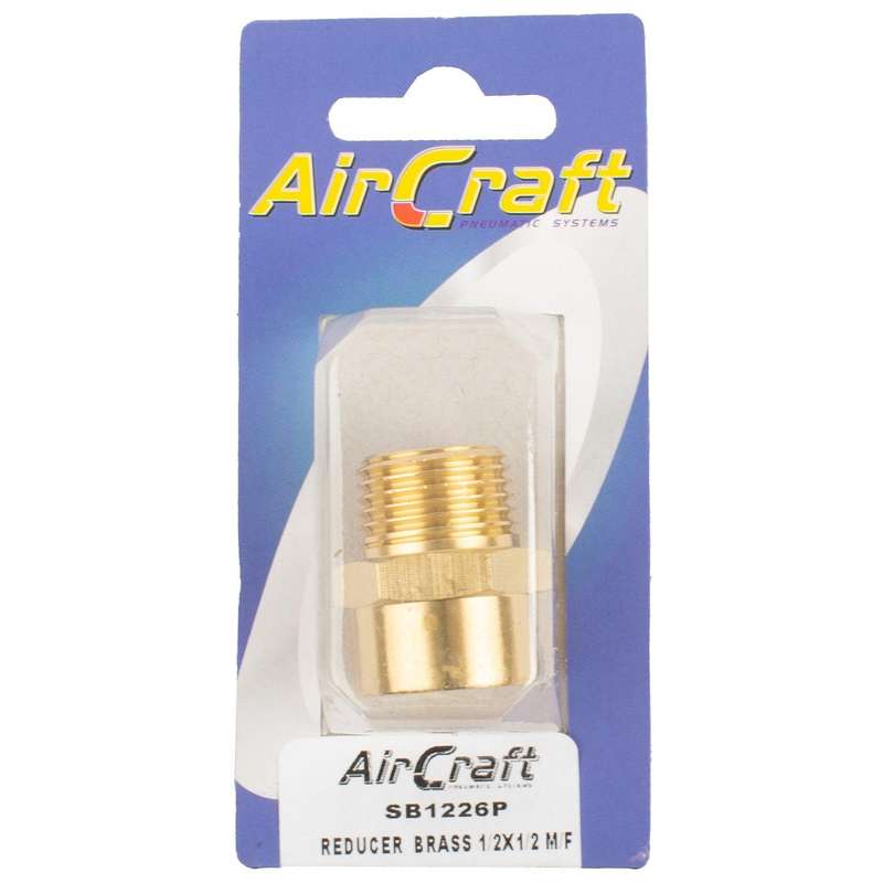 Reducer Brass 1/2 X1/2 M/F 1 Pc Pack