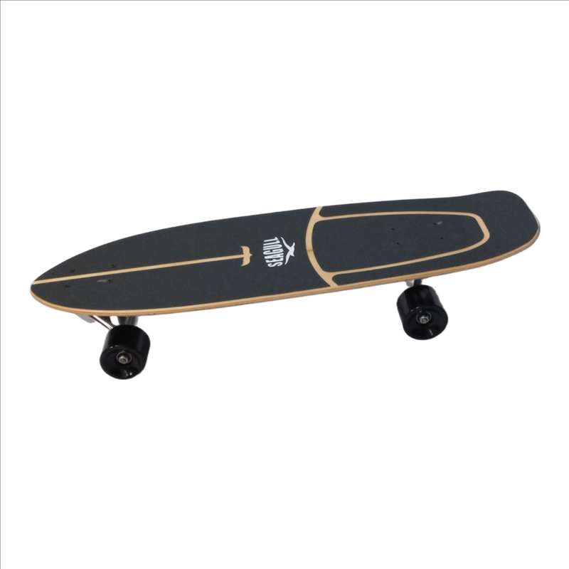Seagull Surf Skateboard Deck War 29.5"Bracket:AluminumMaterial:Maple BoardBearing:Abec 7Wheel...