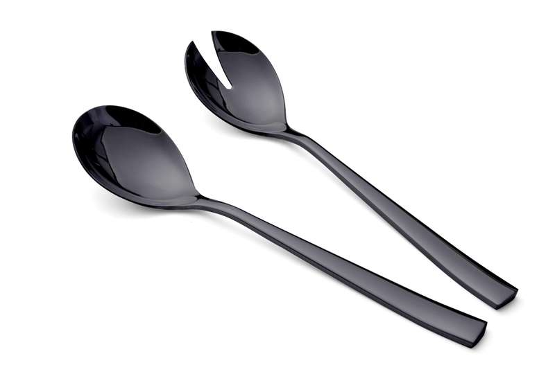 Salton Black Salad Servers 2