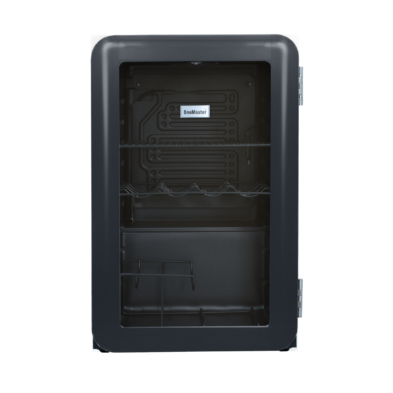 SnoMaster - 68L Counter-Top Retro Beverage Cooler - Black (SC-70R)