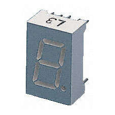 Disp 7 Seg Cc Grn 10mcd H=12.7 Sc05 11 Gwa