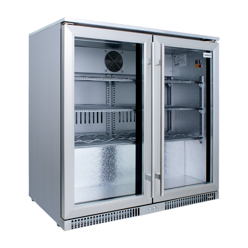 SnoMaster - 200L Sub-Zero Under-Counter Beverage Cooler - Stainless Steel (SD-220SS)