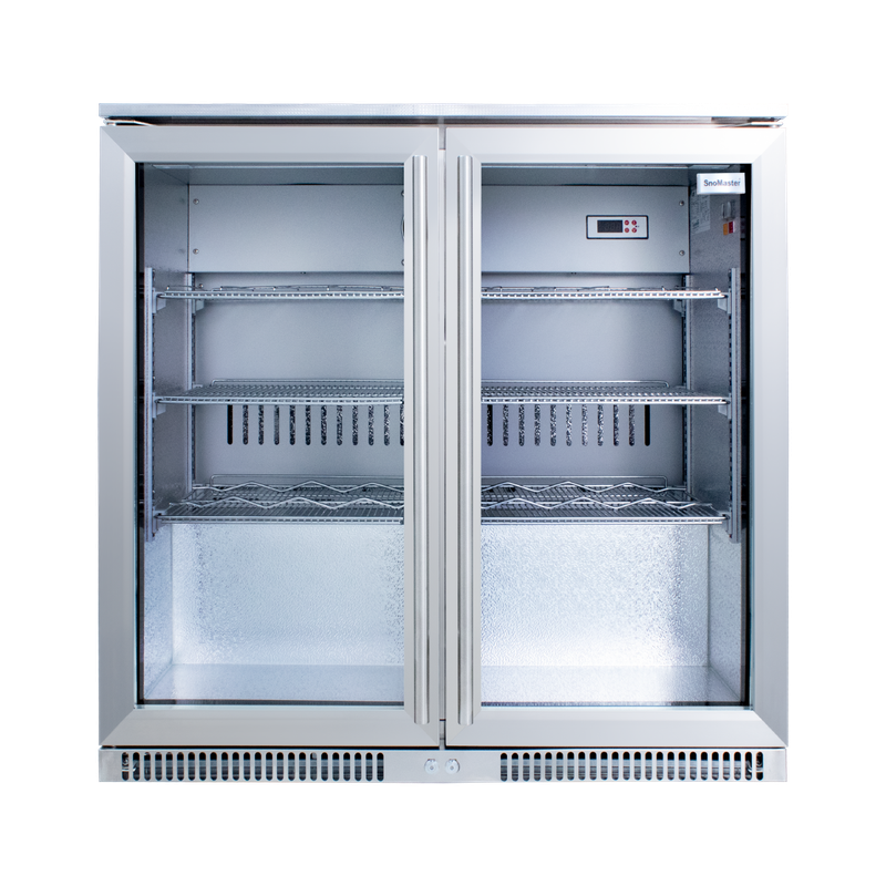 SnoMaster - 200L Sub-Zero Under-Counter Beverage Cooler - Stainless Steel (SD-220SS)