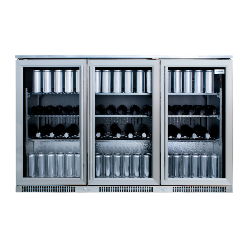 SnoMaster - 300L Sub-Zero Under-Counter Beverage Cooler - Stainless Steel (SD-300SS)