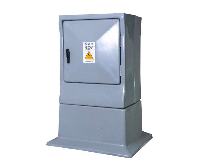 12 W Fibreglass S/D Meter Kiosk 720x340x1460mm K0009/5