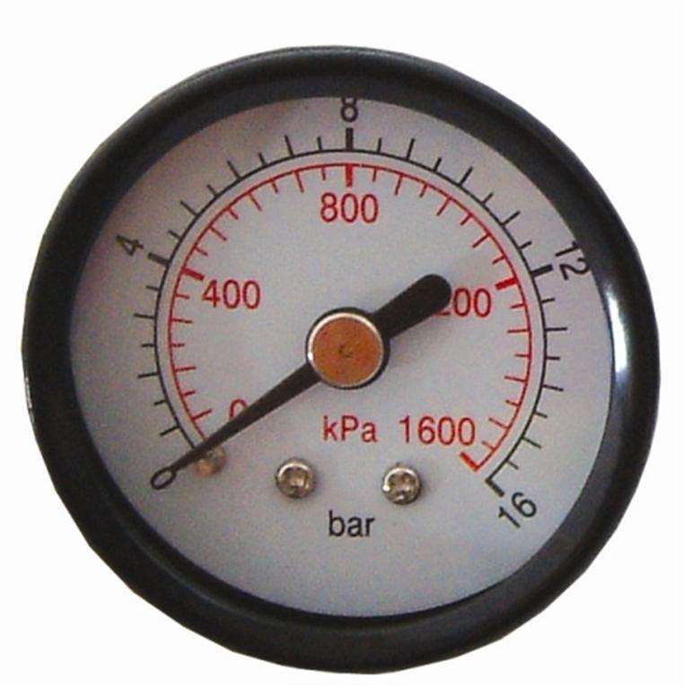 Press. Gauge 50 Mm 1/8' Rear Fit 0 16 Bar 0 1600 Kpa