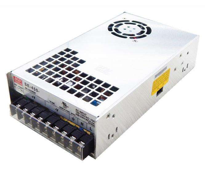 Power Supply Encl. I=220 O=12 V 37 A5 450 W Se 450 12