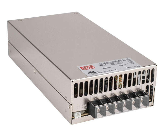 Power Supply Encl. I=220 Vac O=24 V 25 A 600 W Se 600 24
