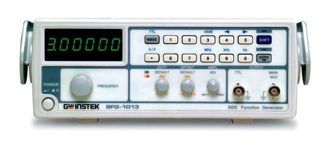 Function Generator 3 M Hz Sin+Squ+Tri Sfg 1013