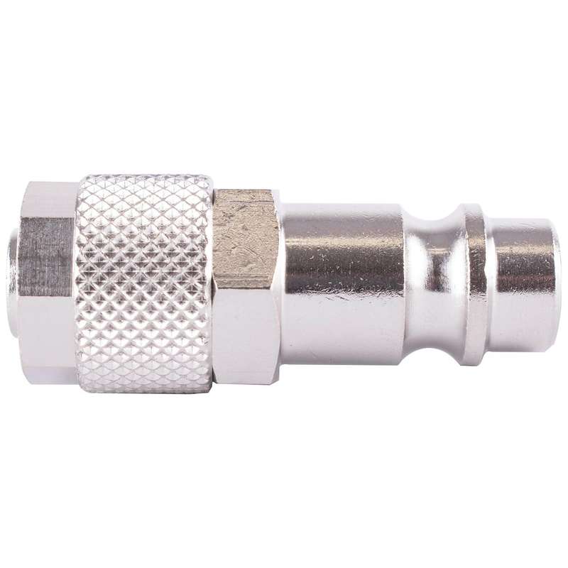 Pu Hose Connector 8 Mm Id X 10 Mm Od Metal German Coupler Insert