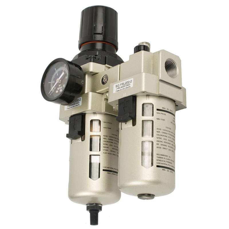 Filter / Regulator / Lubricator 1/2' With Auto Drain (Hec4010 04 D)