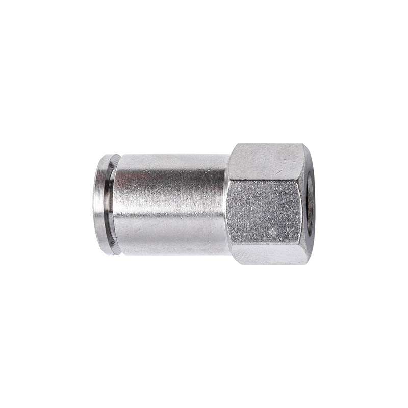 Metal Pu Fitting Straight 10 Mm 1/8' F