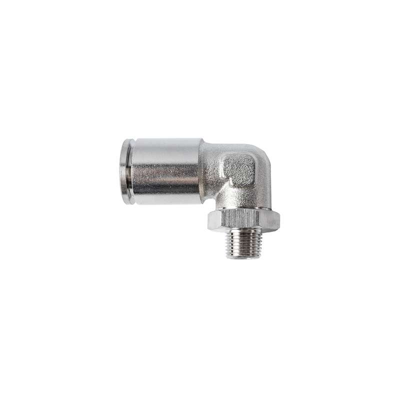 Metal Pu Fitting Elbow 12 Mm 1/8' M