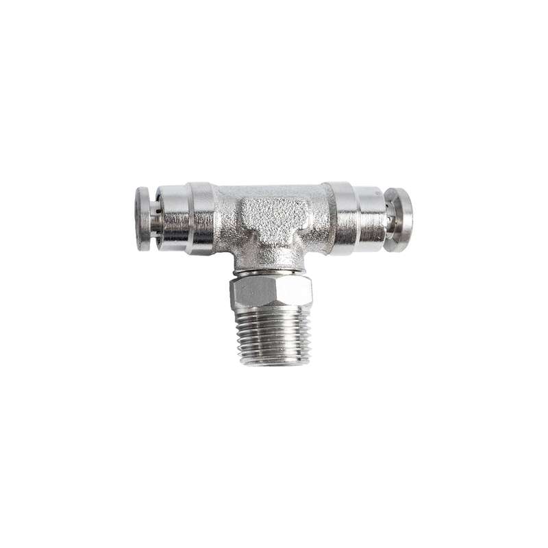 Metal Pu Fitting T Joint 4 Mm 1/8' M