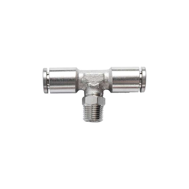 Metal Pu Fitting T Joint 6 Mm 1/8' M