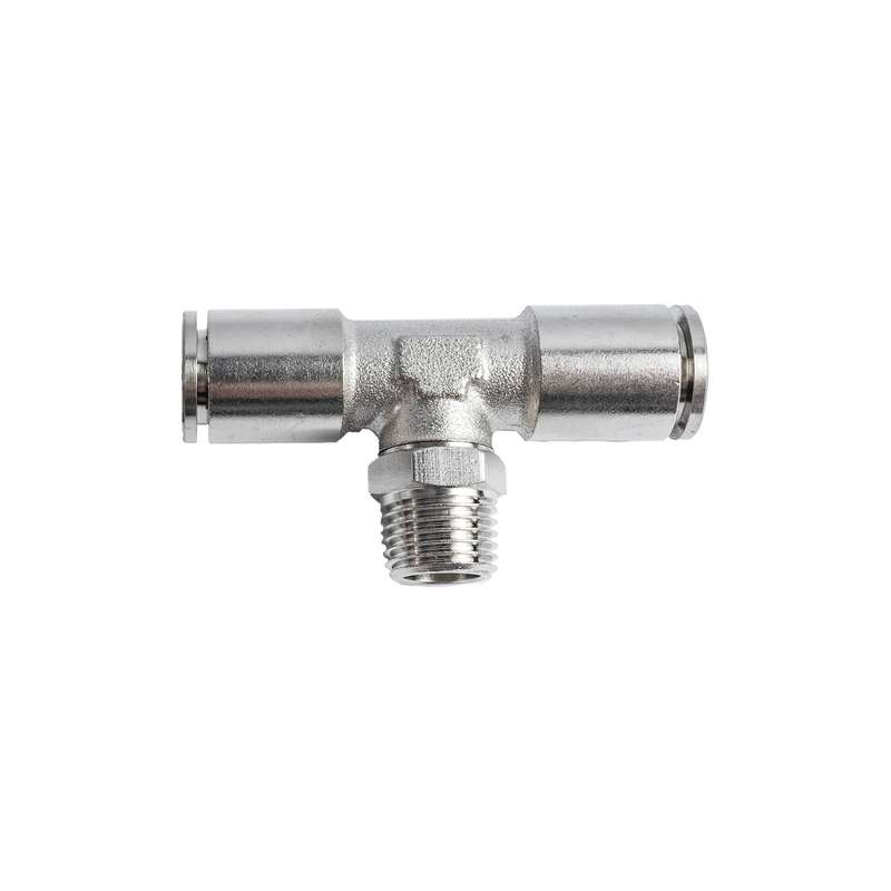 Metal Pu Fitting T Joint 10 Mm 1/4' M