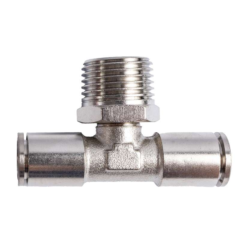 Metal Pu Fitting T Joint 10 Mm 1/2' M