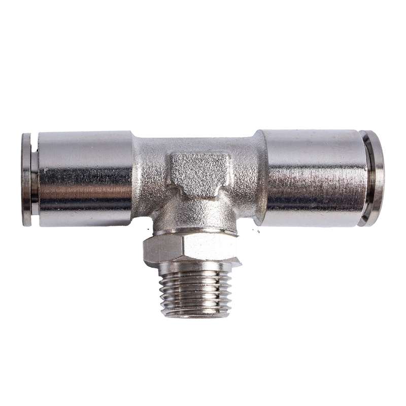 Metal Pu Fitting T Joint 12 Mm 1/4' M