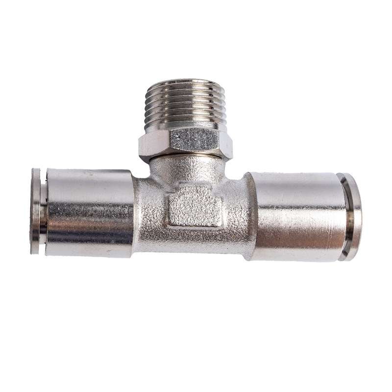 Metal Pu Fitting T Joint 12 Mm 3/8' M