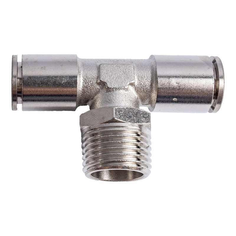 Metal Pu Fitting T Joint 12 Mm 1/2' M