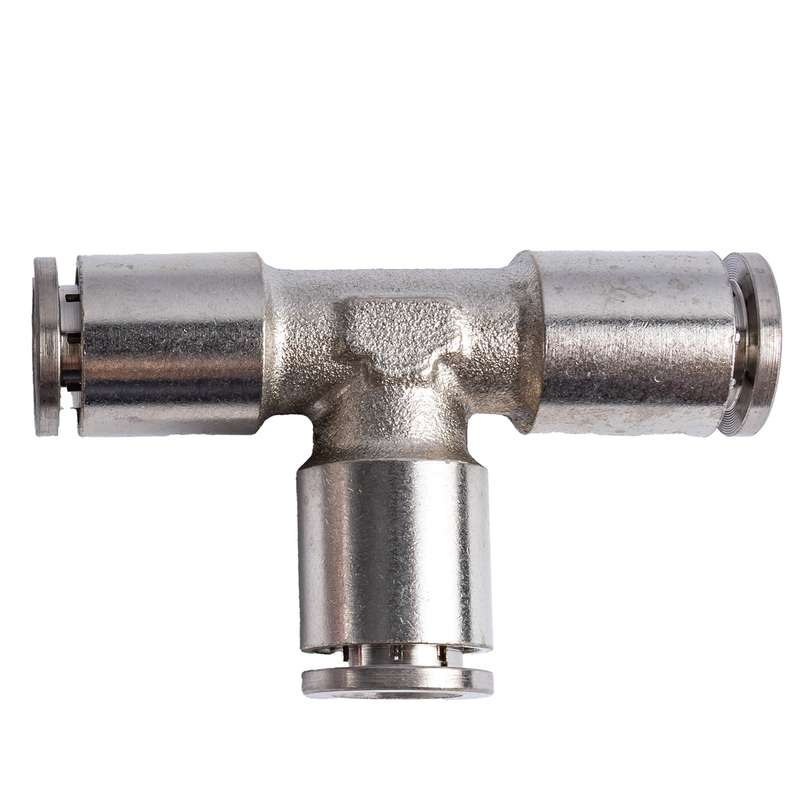 Metal Pu Fitting T Joint 8 Mm