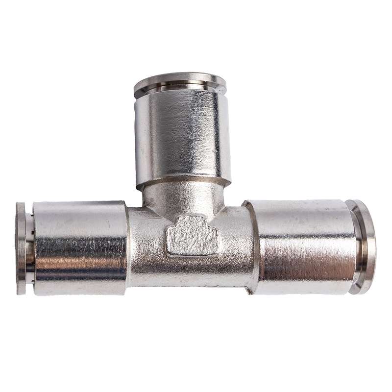 Metal Pu Fitting T Joint 12 Mm