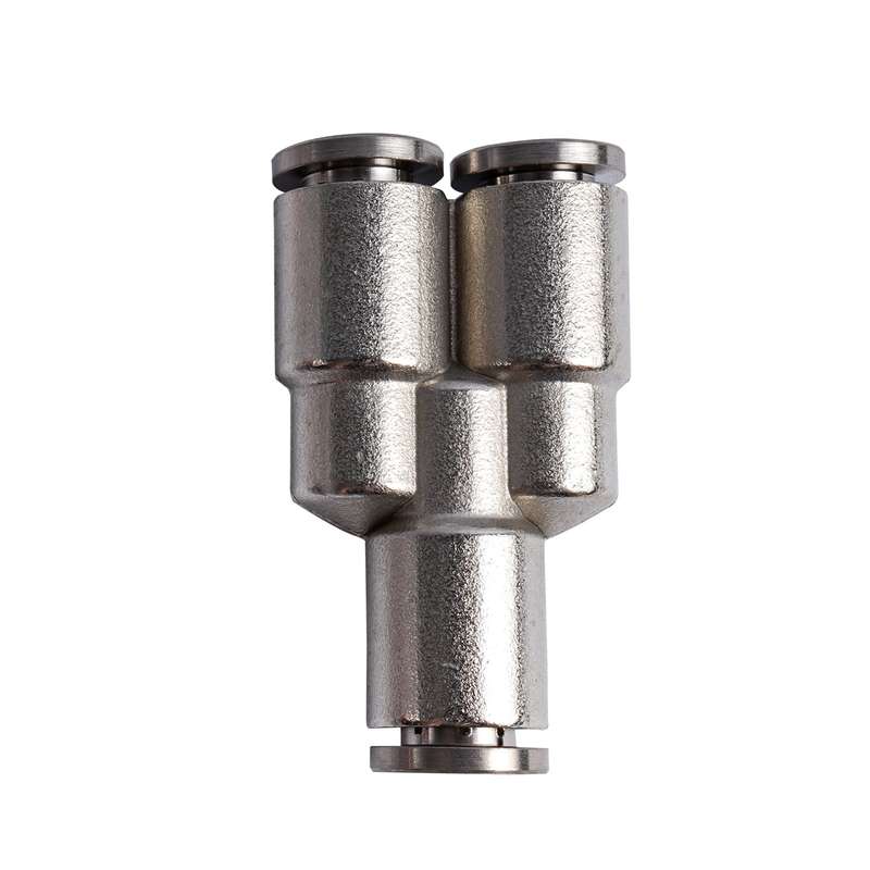 Metal Pu Fitting Y Joint 6 Mm