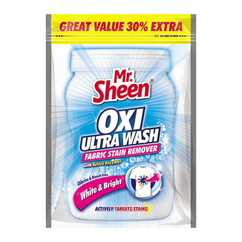 Mr Sheen Oxi Ultra Wash Value White 520 G