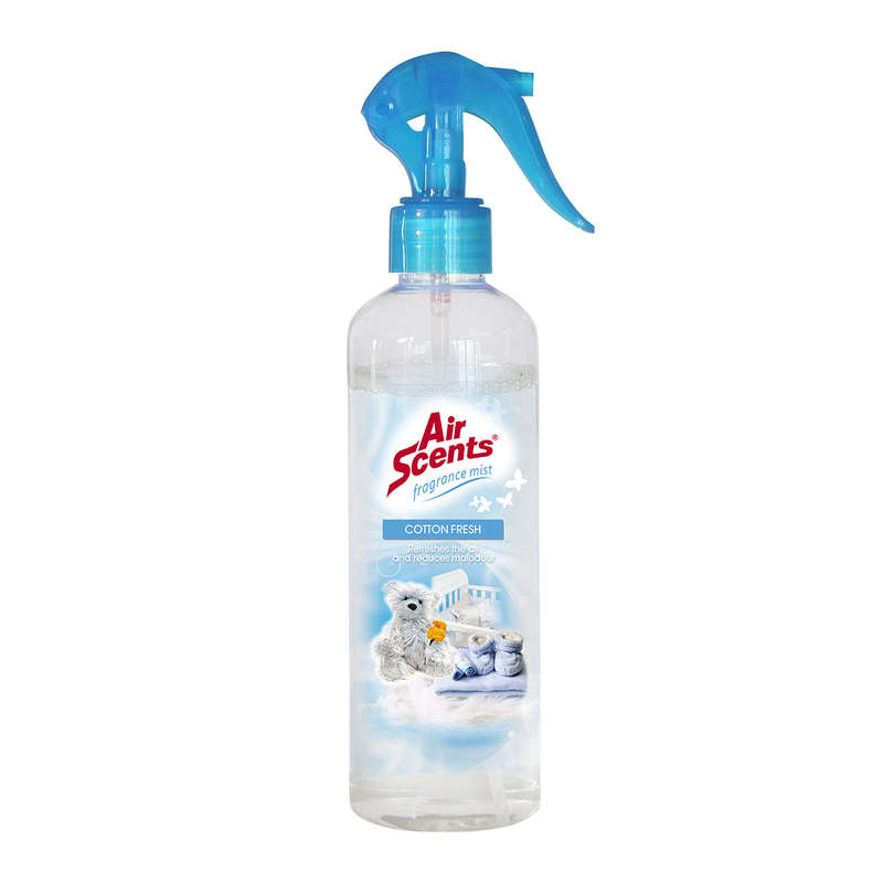 Air Scents Fragran Mist Spray Cotton Fresh 350 Ml