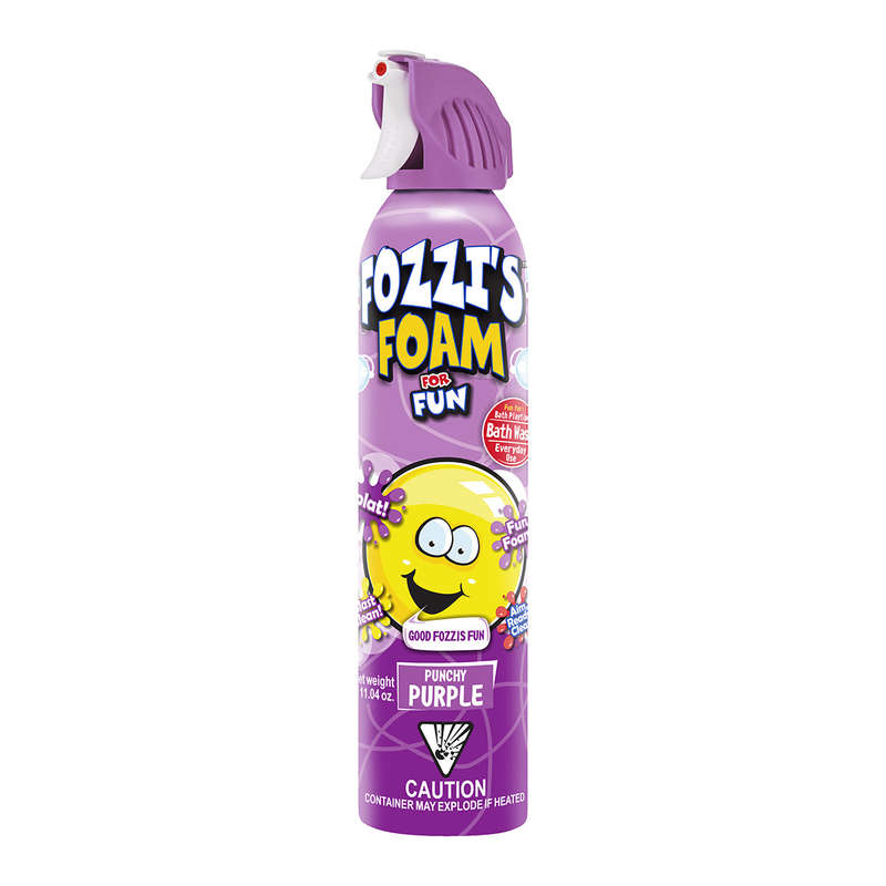Fozzis Foam For Fun Punchy Purple 340 Ml