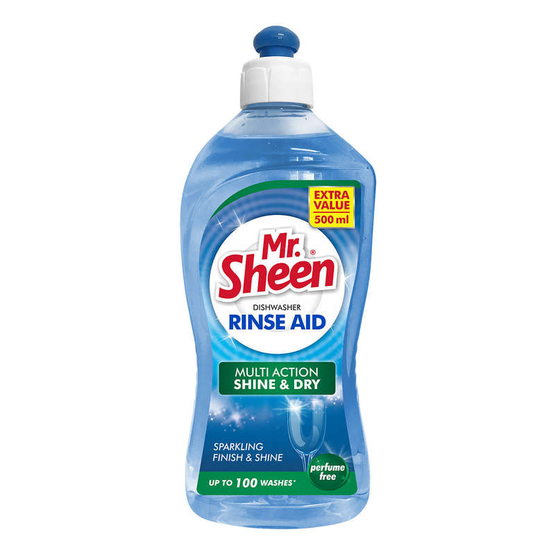 Mr Sheen Dishwasher Automatic Rins Aid Zer 500 Ml