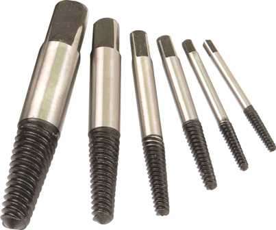 Extractor Mts Screw Set P/6