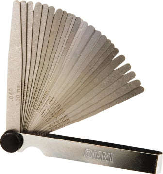 Gauge Mts Feeler 100 Mm 26 Blades Met/Sae