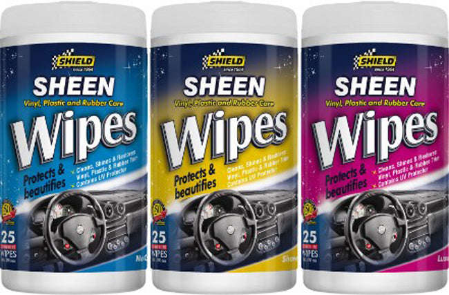 Shield Sheen Interior Wipes P/20 Sh150