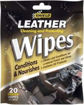 Shield Leather Care Wipes P/20 Sh151