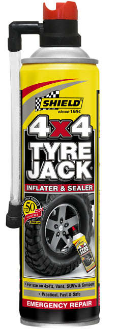 Shield Tyre 4 X4 Inflator 500 Ml Sh259