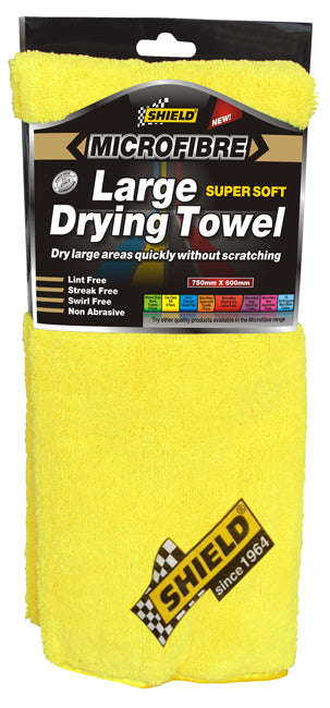 Shield M/Fibre Towel Large Yellow Sh457