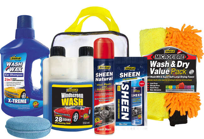 Shield Wash & Shine Kit 6 Pk Sh469
