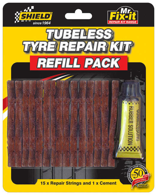 Shield Tyre Repair Kit Refill Pack Sh778