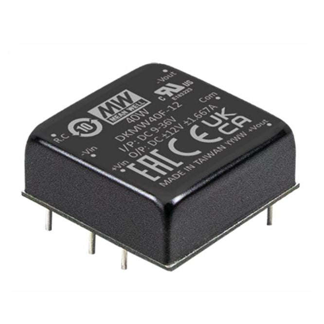 Dc Dc Converter 40 W In=24 Vn Out=12 V @ 3.3 A Skmw40 F 12